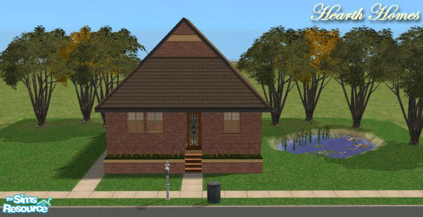Sims 2 — Hearth 17- 1BR 1.5BA by Arboris — 