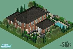 Sims 1 — The Rose West Retreat by Degera — Rose Sim-West was a brilliant artist who became tired of living like one and