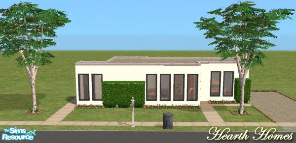 Sims 2 — Hearth 9- 1BR 1.5BA by Arboris — 