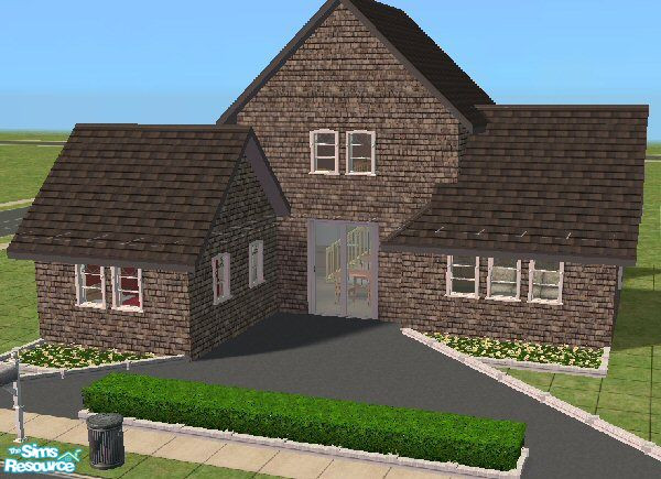 Sims 2 — Ideal Starter Home by Karen19uk — This is an ideal starter home, with - 2 bedrooms - 1 full bathroom - 1 dining