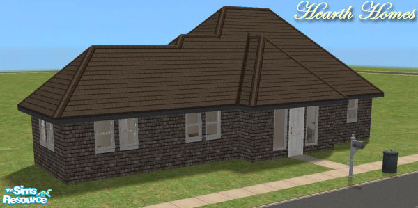 Sims 2 — Hearth 6- 3BR 2BA by Arboris — 