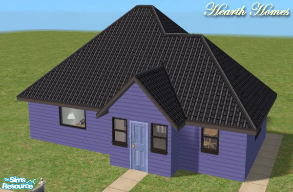 Sims 2 — Hearth 2- 2BR 2BA by Arboris — 