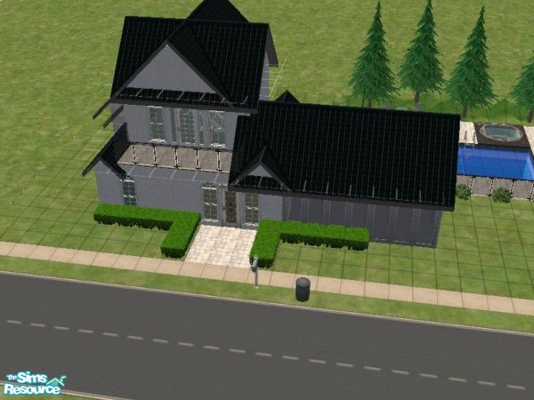 Sims 2 — 2OceanCaynonRd by mdmbttrfly — This is definately a starter home for the sim looking for the single life yet