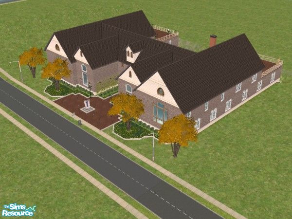 Sims 2 — 2000 Skeeter road by lockgen — This 5 Bedroom 6 Bath Mansion has everything. Fully Decorated and furnished it