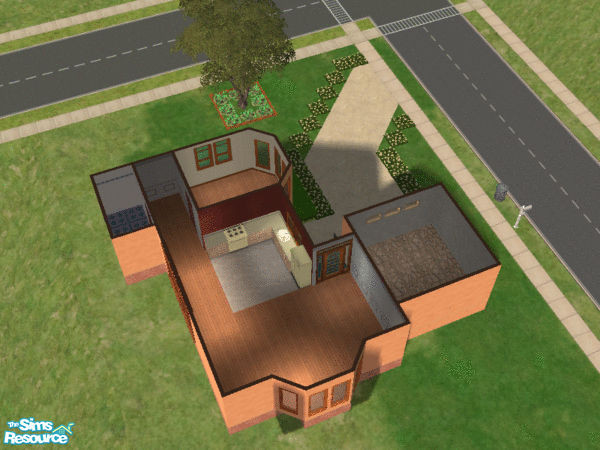 Sims 2 — SHC Starter Homes#2022 by oldmember_silver_sim — If you have a sim who's just starting out and probably on a