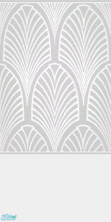 Sims 2 — Silver Art Deco by Ses — Part of the Chrysler Building 1920s Art Deco Collection