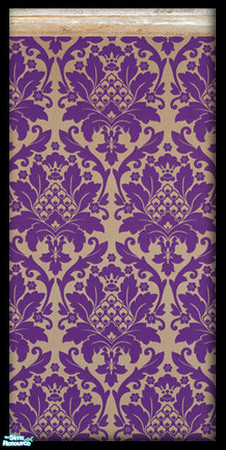 Sims 2 — Dask Wallpapers - Wallpaper Set 2 - Purple Dask Wallpaper by butterfly1159 — Modern wallpaper for your sims