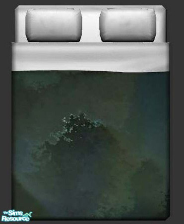 Sims 2 — Mossy Green Bedding by briachant — Mossy Green Bedding
