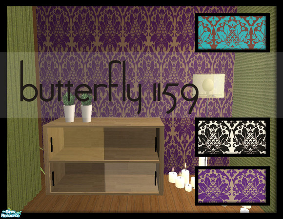 Sims 2 — Dask Wallpapers - Wallpaper Set 2 by butterfly1159 — Modern wallpapers for your sims houses!