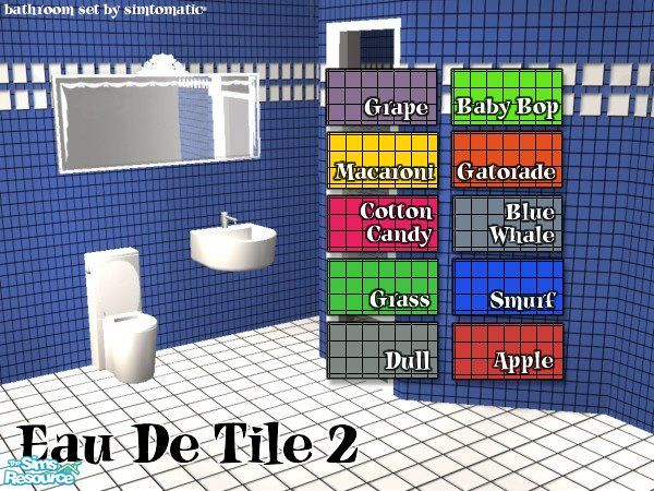 Sims 2 — Eau De Tile 2 by finsgirlie — 