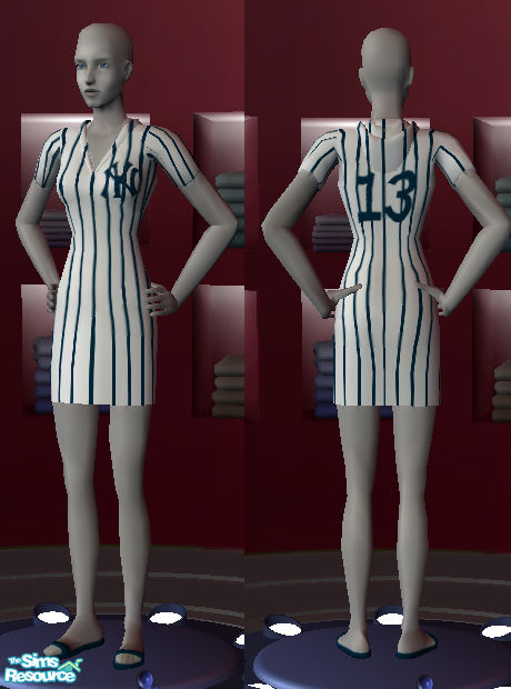 yankee jersey dress