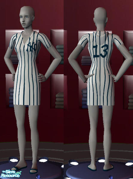 ERod's Yankees Jersey Dress