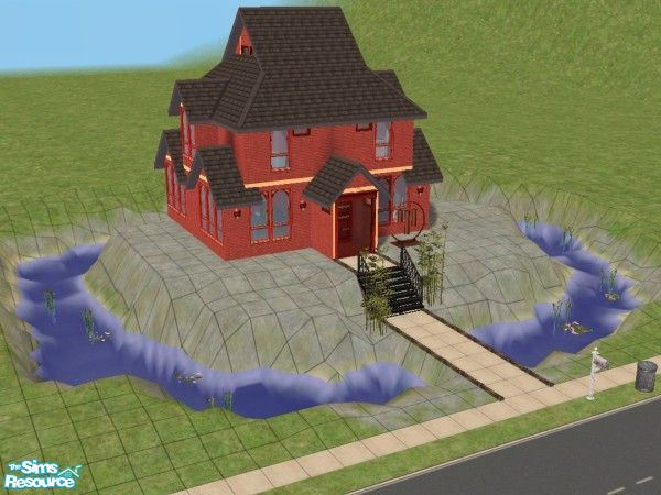 Sims 2 — Exile's Folly by SimsExile — You can trust the English to be eccentric! Exile's Folly is a somewhat unusual