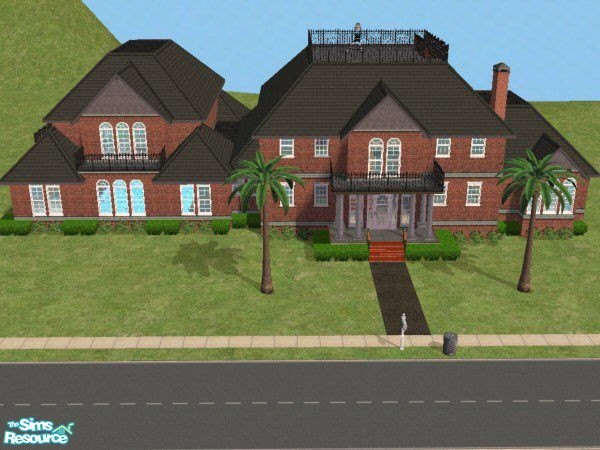 Sims 2 — Stoneybrook Mansion by victoriamayorofthetown — For the Sims that have really hit the "Motherlode" ...