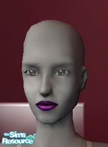 Sims 2 — Purple Lipstick by Asheara — Purple lipstick