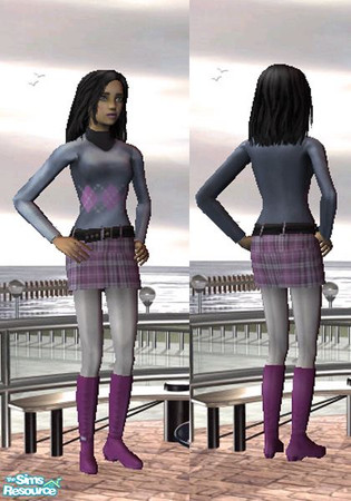 Sims 2 — Preppy Teen by janna — For the fashion concious preppy teen. 
