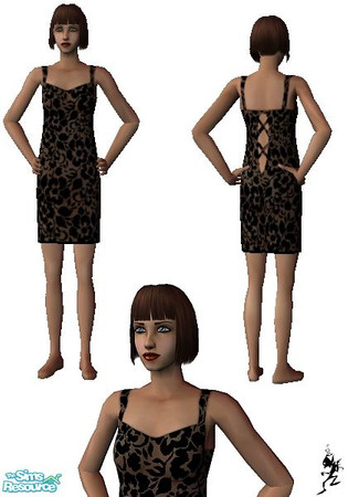 Sims 2 — Lace nightdress by TSR Archive — A bit sexier than just old cotton...