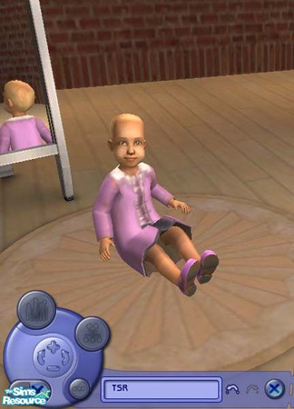 Sims 2 — Jacket with Flowered Shirt and Jean Shor by Shoes — This is an adorable combo that is perfect for fitting your