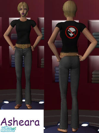 Sims 2 — No Alien by Asheara — No Alien t-shirt