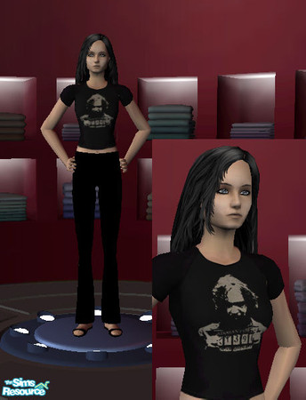 Sims 2 — Sirius Black T-Shirt by tiina — Sirius Black played by Gary Oldman. Harry Potter and The Prisoner of Azkaban