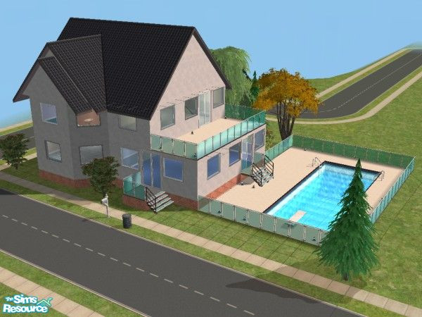 Sims 2 — 7 Dolphin Parade by curemad — This lot is named based on a neighbourhood I created. I'm not too good at