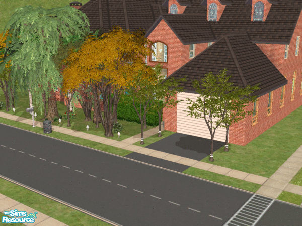Sims 2 — Townies by yeochins — Simple design, catered to the more "down-to-earth" sims. Almost fully-decorated,