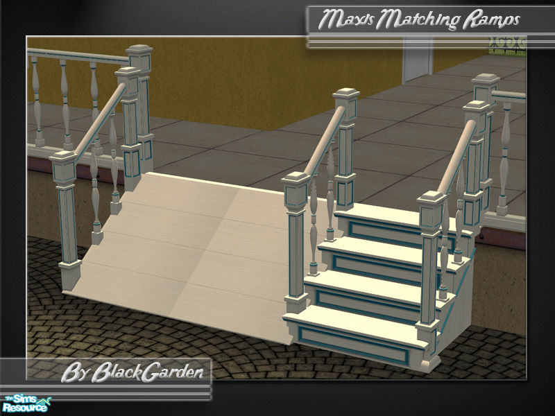 The Sims Resource Elleval Euro White Ramp