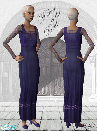 Sims 2 — MotheroftheBride by solfal — A proud mother in her best dress