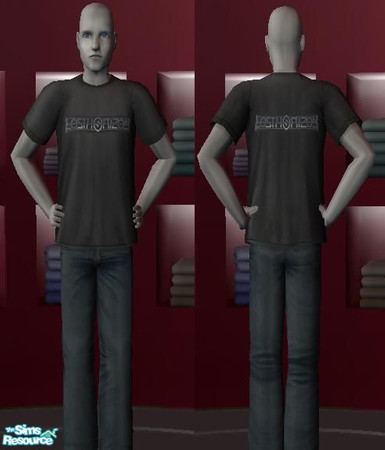 Sims 2 — Lost Horizon Band Shirt by Queensr�che — One of my favorite progessive metal bands is Lost Horizon. This shirt