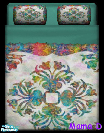 Sims 2 — Mama D\'s Quilted Bedding - 12 by mamads32209 — A nice quilted bedding.