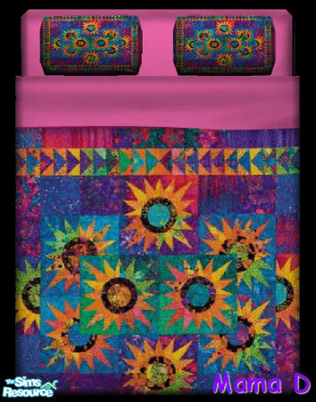 Sims 2 — Mama D\'s Quilted Bedding - 11 by mamads32209 — A nice quilted bedding.
