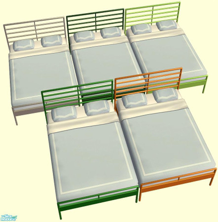 Sims 2 — IKEA Heimdal Bed Recolors- Part 1 by buraigabor — Sims2Play\'s IKEA bed recolors