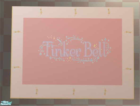 The Sims Resource | Midlands Tinkerbell Bedroom Set - Large Area Rug