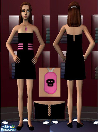 The Sims Resource Punk Rock Everyday Dress