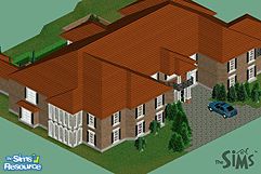 Sims 1 — Crofton Manor by Samharr — open the gates of this old wonder to reveal the aincient, archetect - designed manor