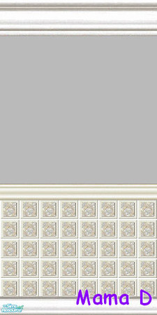 Sims 2 — Mama D\'s Master Bathroom Set - 1 - Tiled Wall by mamads32209 — Part of my Mama D\'s Master Bathroom Set - 1