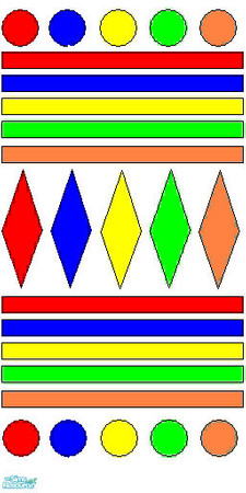 Sims 2 — Fun and Games by chickerson — Here is a great wallpaper for your game room or any festive room