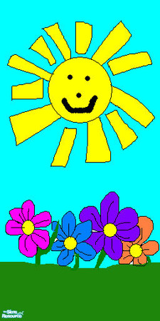 Sims 2 — Sunny Day by chickerson — Brighten up that little girl\'s room...or any room for that matter