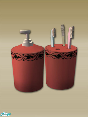 Sims 2 — Mt Lodge - Bath Accessories - 03  by Shakeshaft — Part of the Third recolour of the Bathroom Set, the set