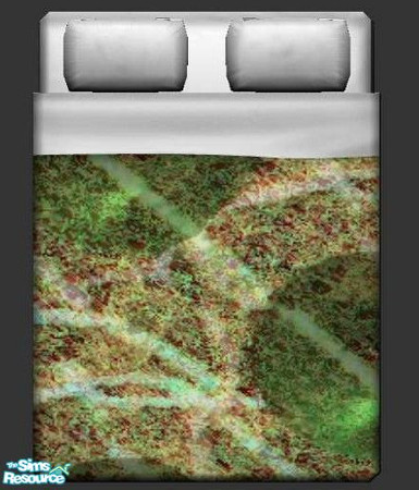 Sims 2 — Imperial Gold Bedding by briachant — Imperial Gold Bedding