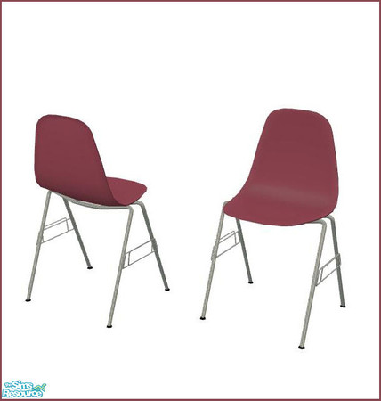 Sims 2 — Designer 1 - Diningchair Recolor pink by ShinoKCR — 
