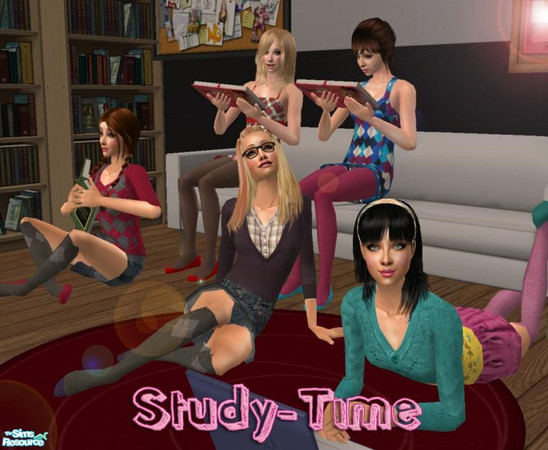 Sims 2 — Study-Time by pretty_baby — 