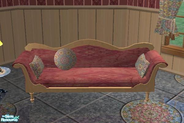 Sims 2 — TC96 Cottage Livingroom - loveseat by selina012 — Made for the Texture Challenge 96. Meshes are by Taroo at