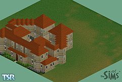 Sims 1 — Casa de' Americana by Boobala — 