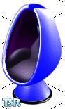 Sims 1 — Blue Egg Chair by Nick Floor — 