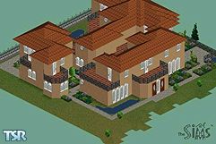 Sims 1 — Spanish Villa by PrplDragonfly71 — Enjoy the comforts of Mexico in this grand Spanish home. With outer adobe