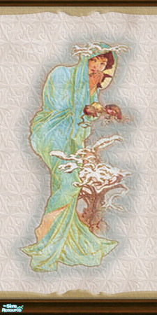 Sims 2 — Alfons - wall 08 by perelinka — Winter wall.