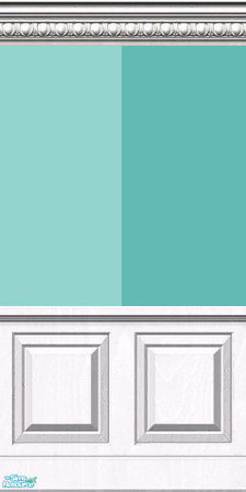 Sims 2 — Two-Tone Teal pt 4 by icecj03 — Teal stripes in two shades of teal.