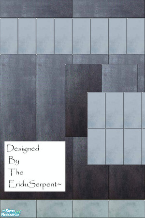 Sims 2 — Modern  Bathroom Wall Set 2 by eriduserpent — One tiled wall & two floor tiles. Designed By The