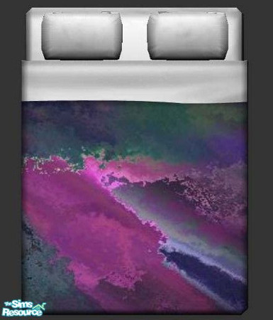 Sims 2 — 80s Pastel Bedding by briachant — 80s Pastel Bedding